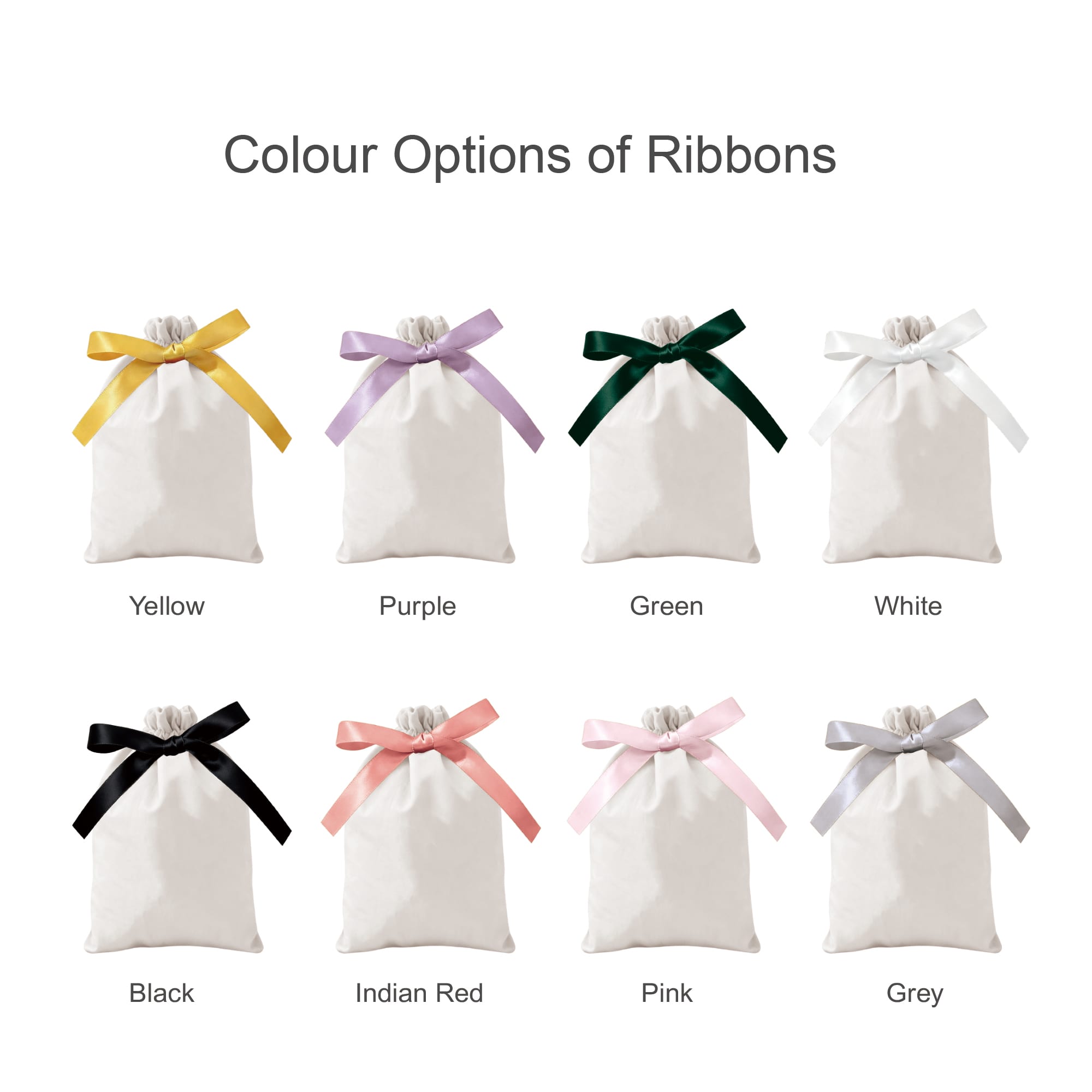 Ribbon Drawstring Gift Bags