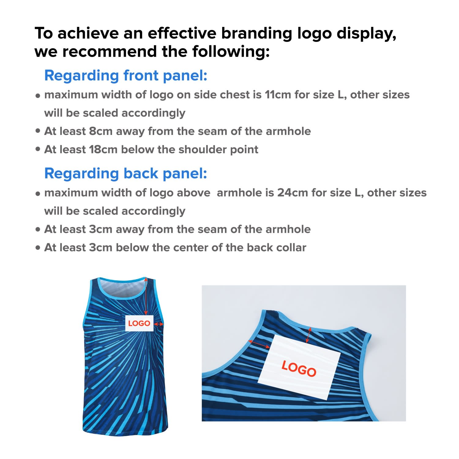 100% Polyester Sublimated Singlet