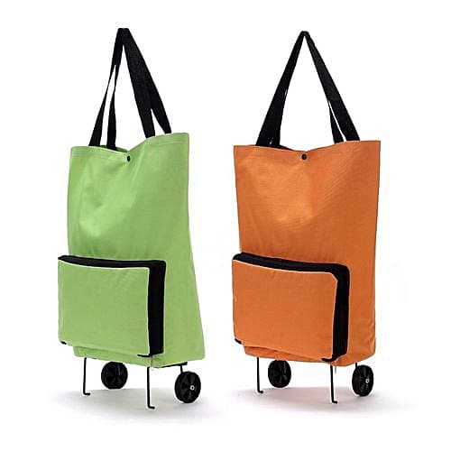 Collapsible Shopping Trolley Bag