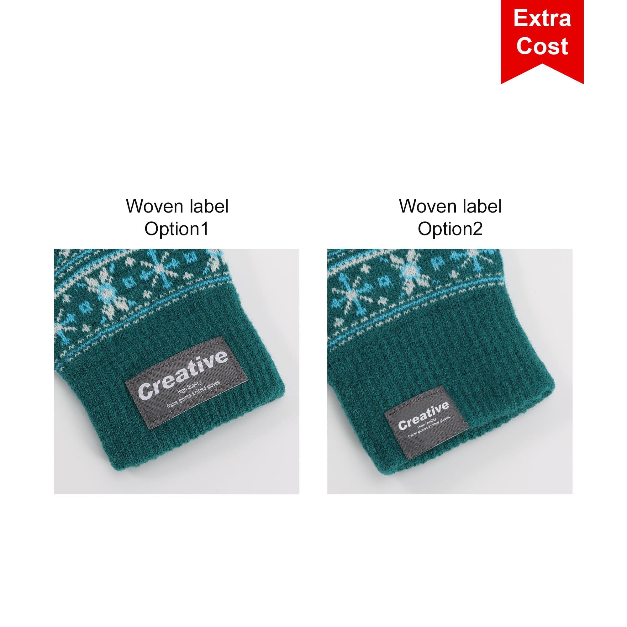Adults Jacquard Gloves