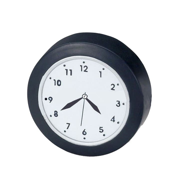 Quart Clock Shape Stress Reliever