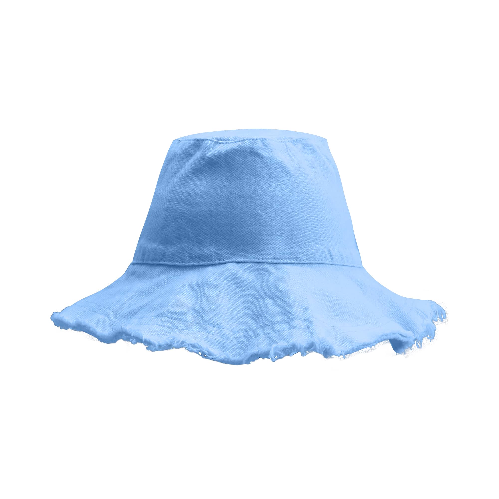 Raw Edge Bucket Hat
