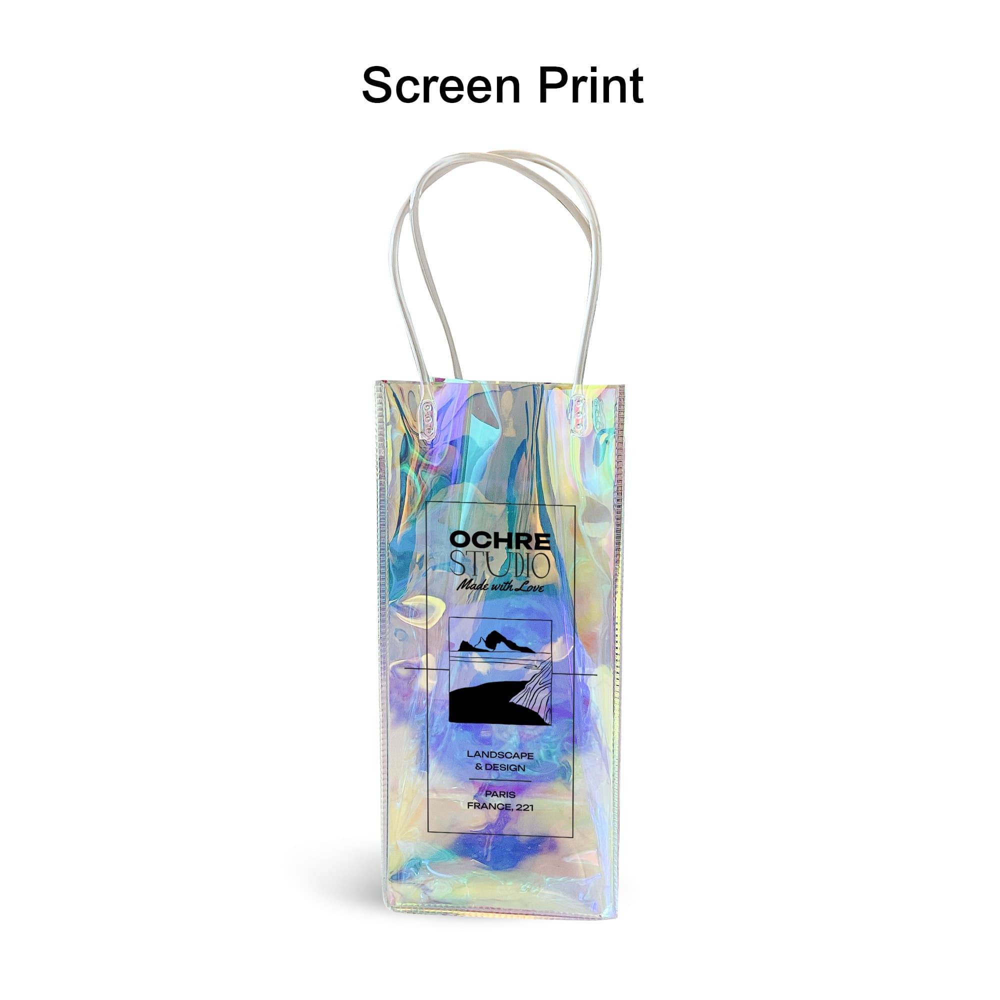 PVC Laser Wine Ice Bag