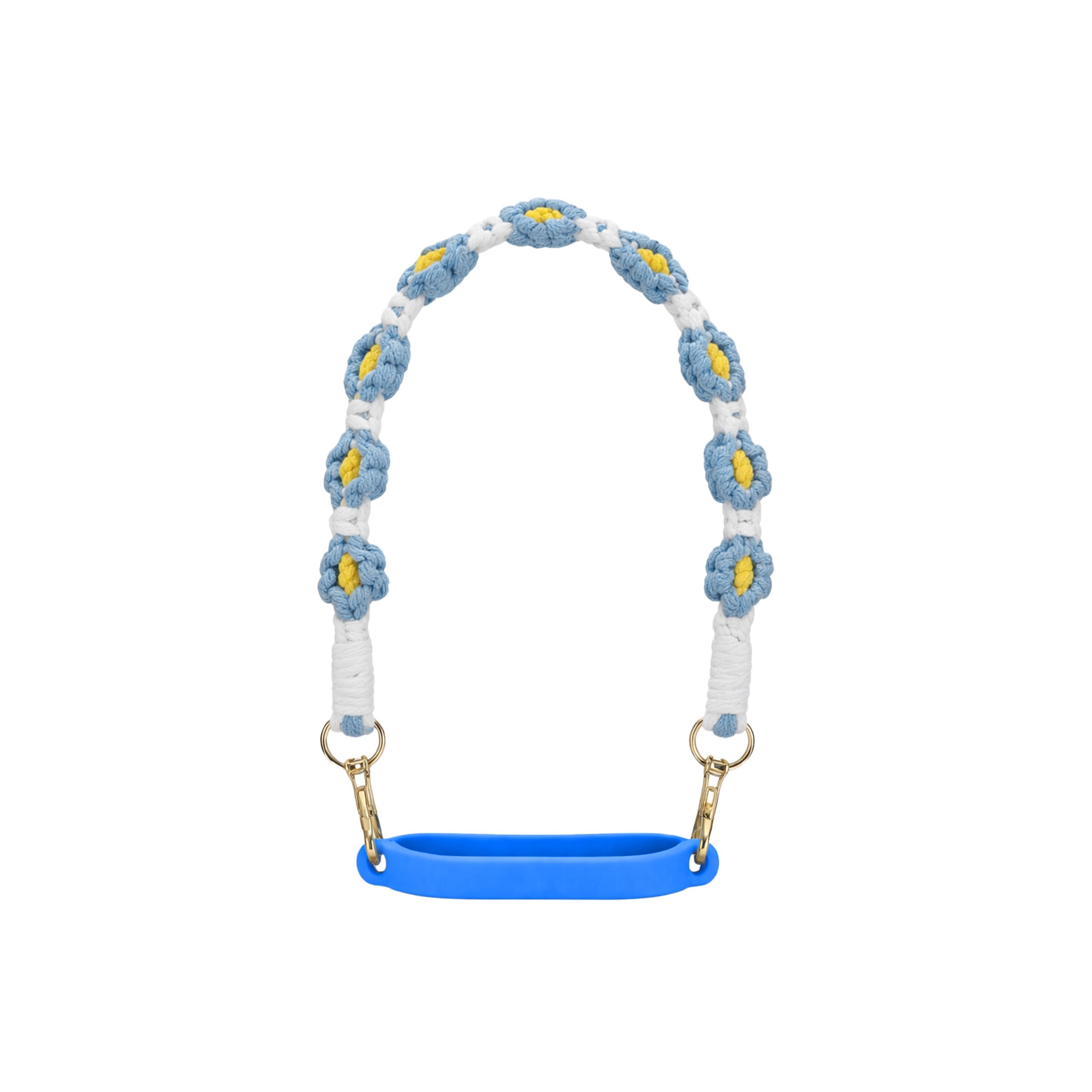 Woven Flower Tumbler Strap