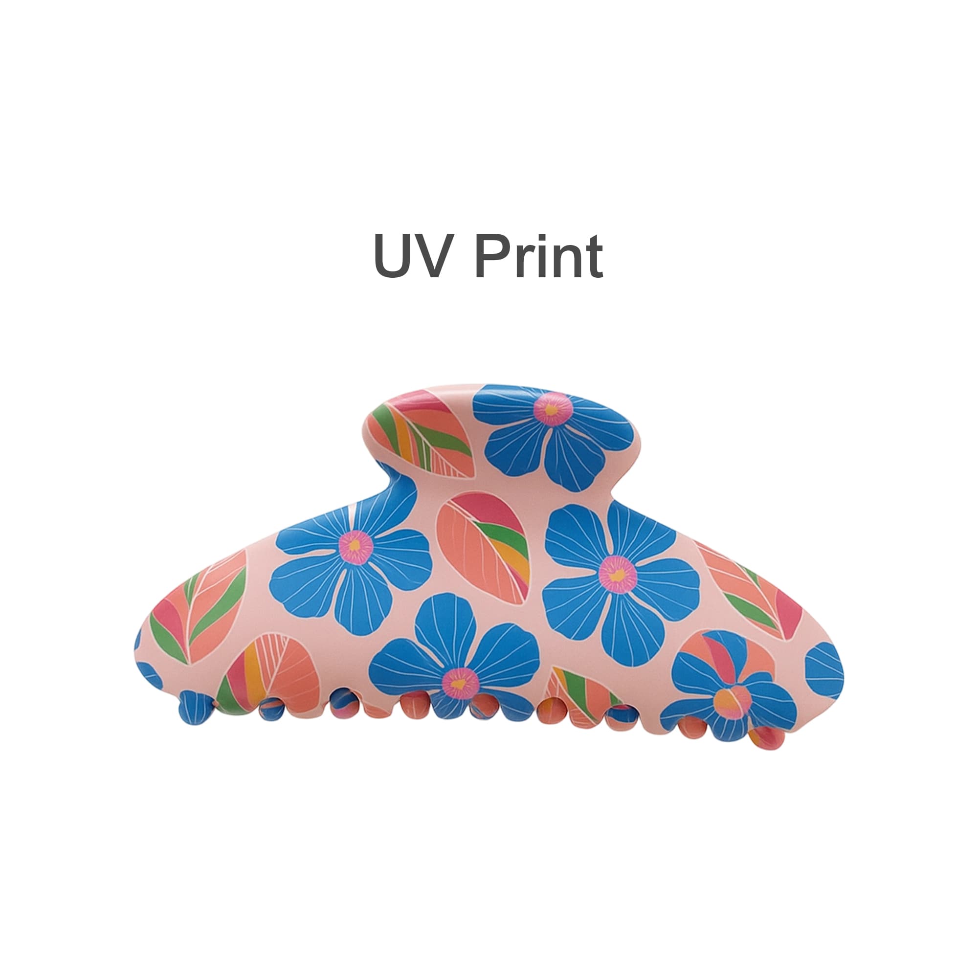 Full Colour Print Hair Clips