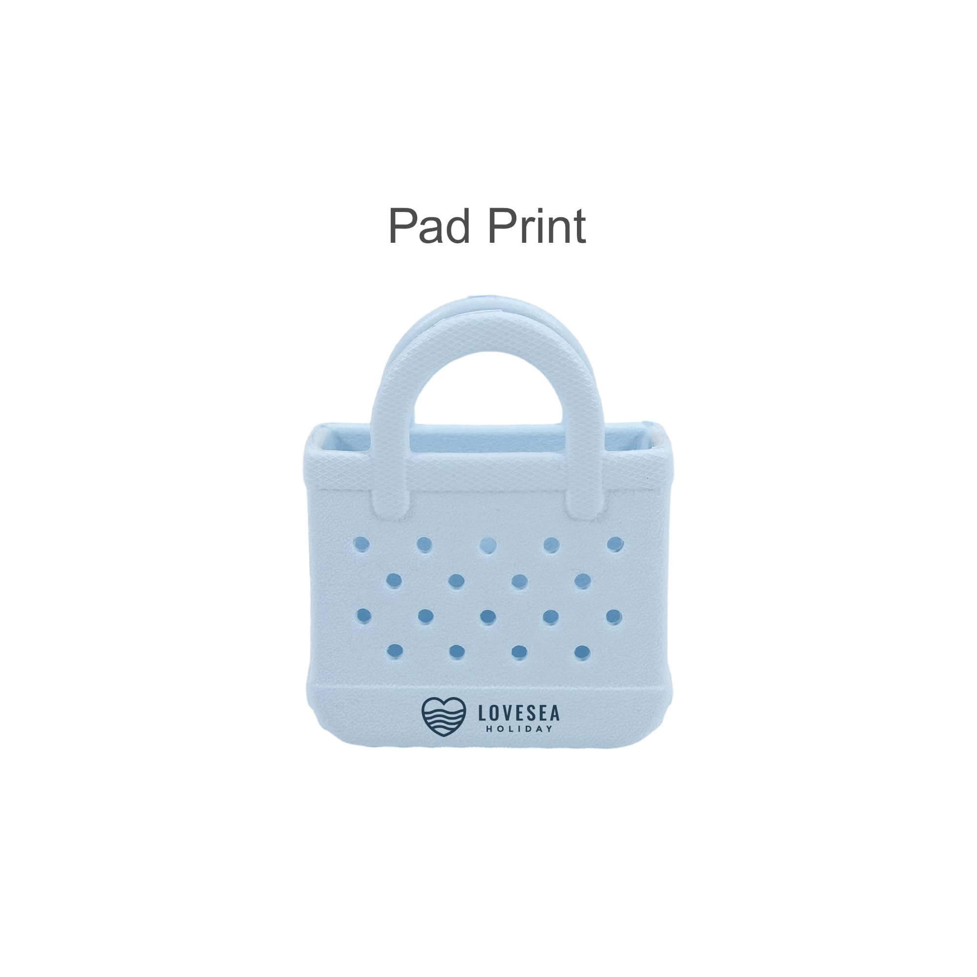 Mini EVA Holes Bag Charms