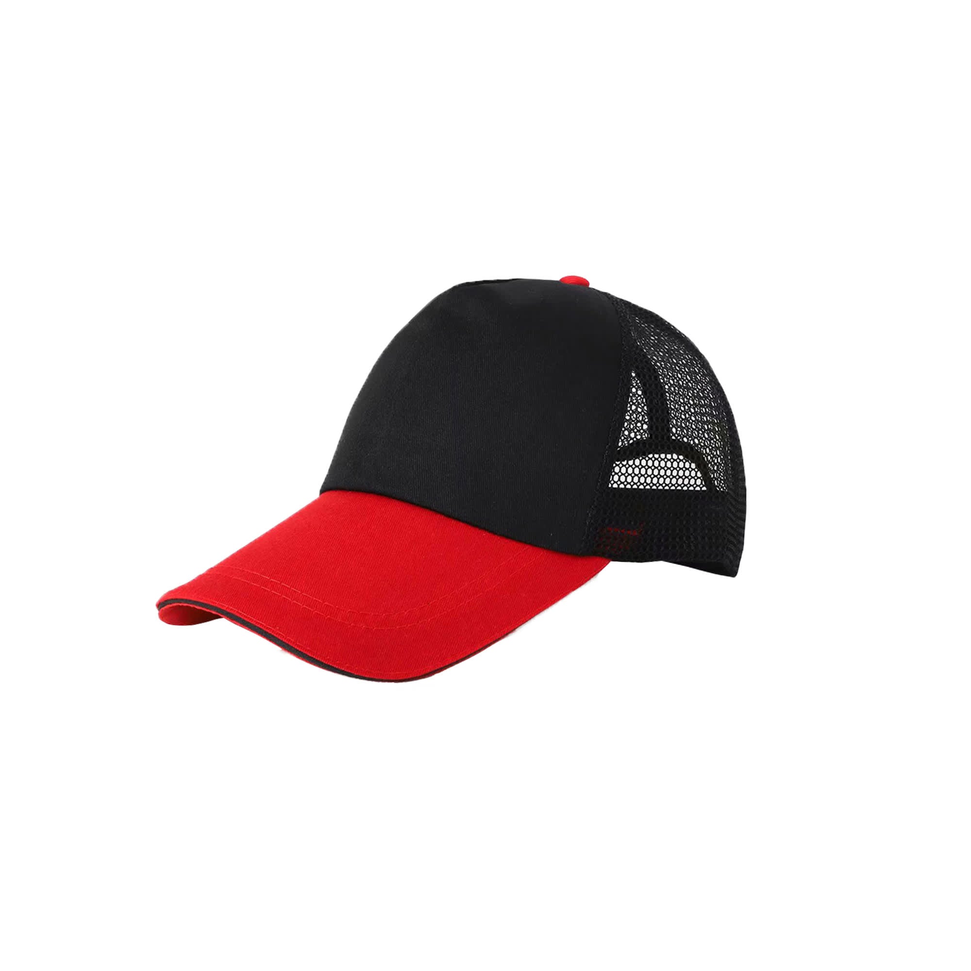 5 Panel Sandwich Mesh Back Peak Cap