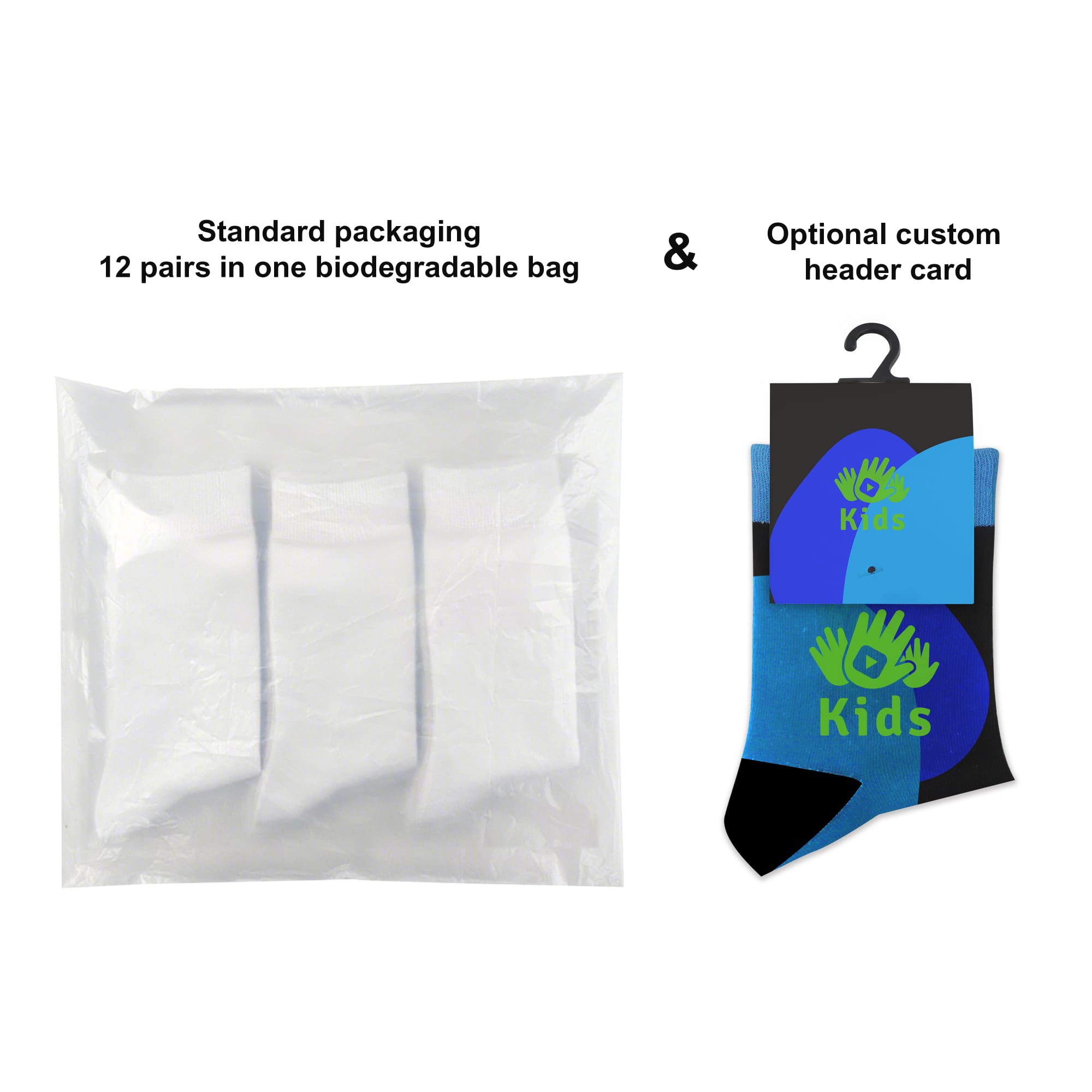 Crew Kids Custom Pattern Woven Bamboo Socks