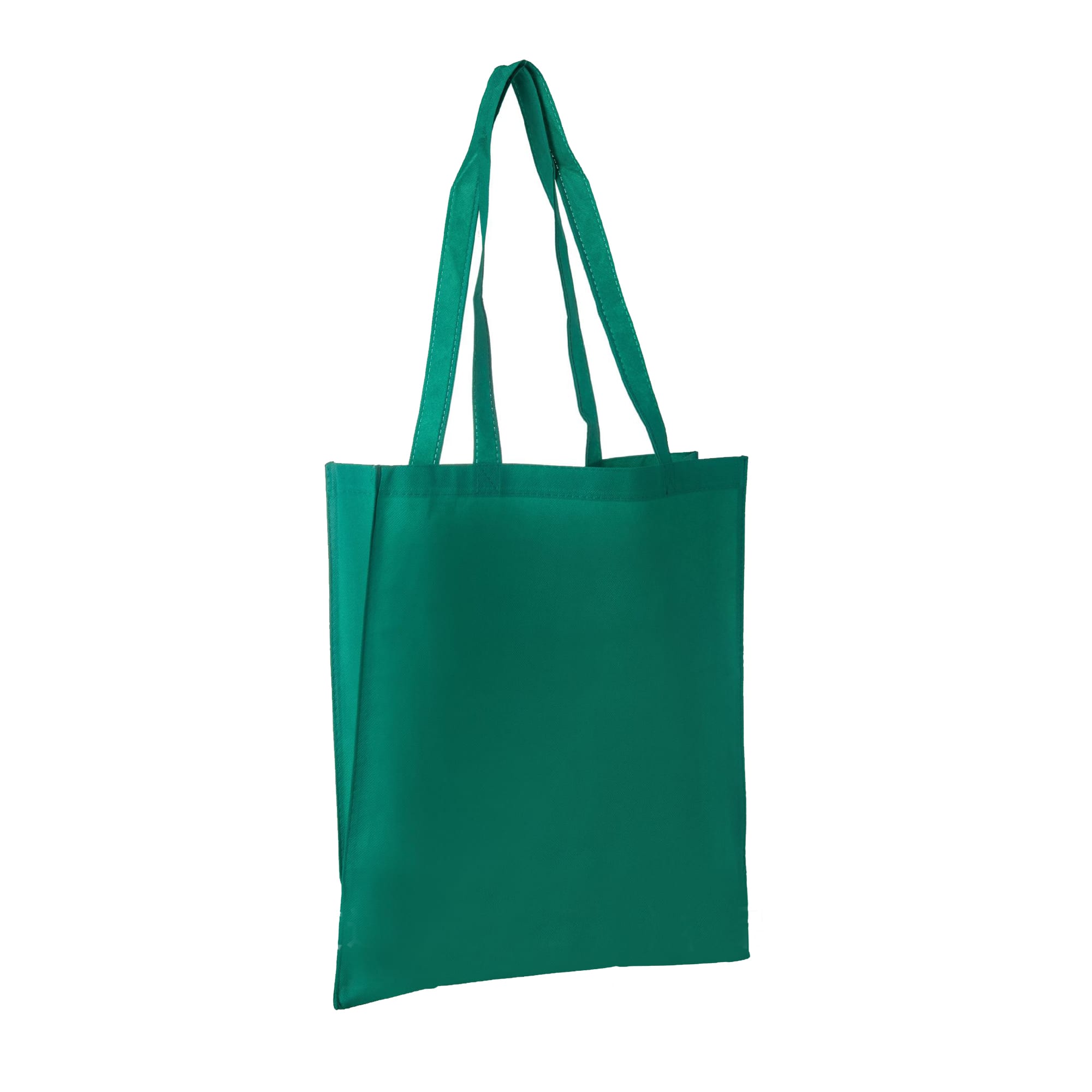 Non Woven Long Handle Bag with V Gusset