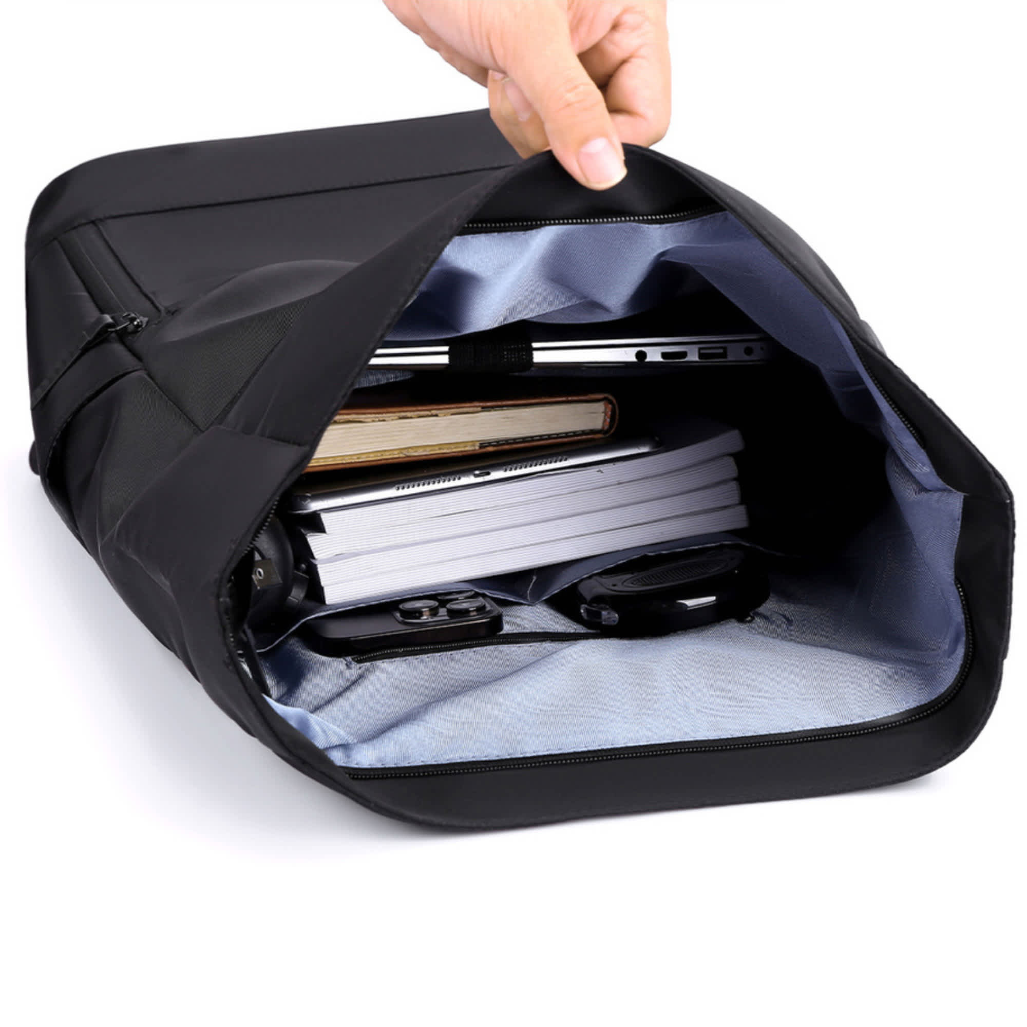 Roll Top Laptop Backpack