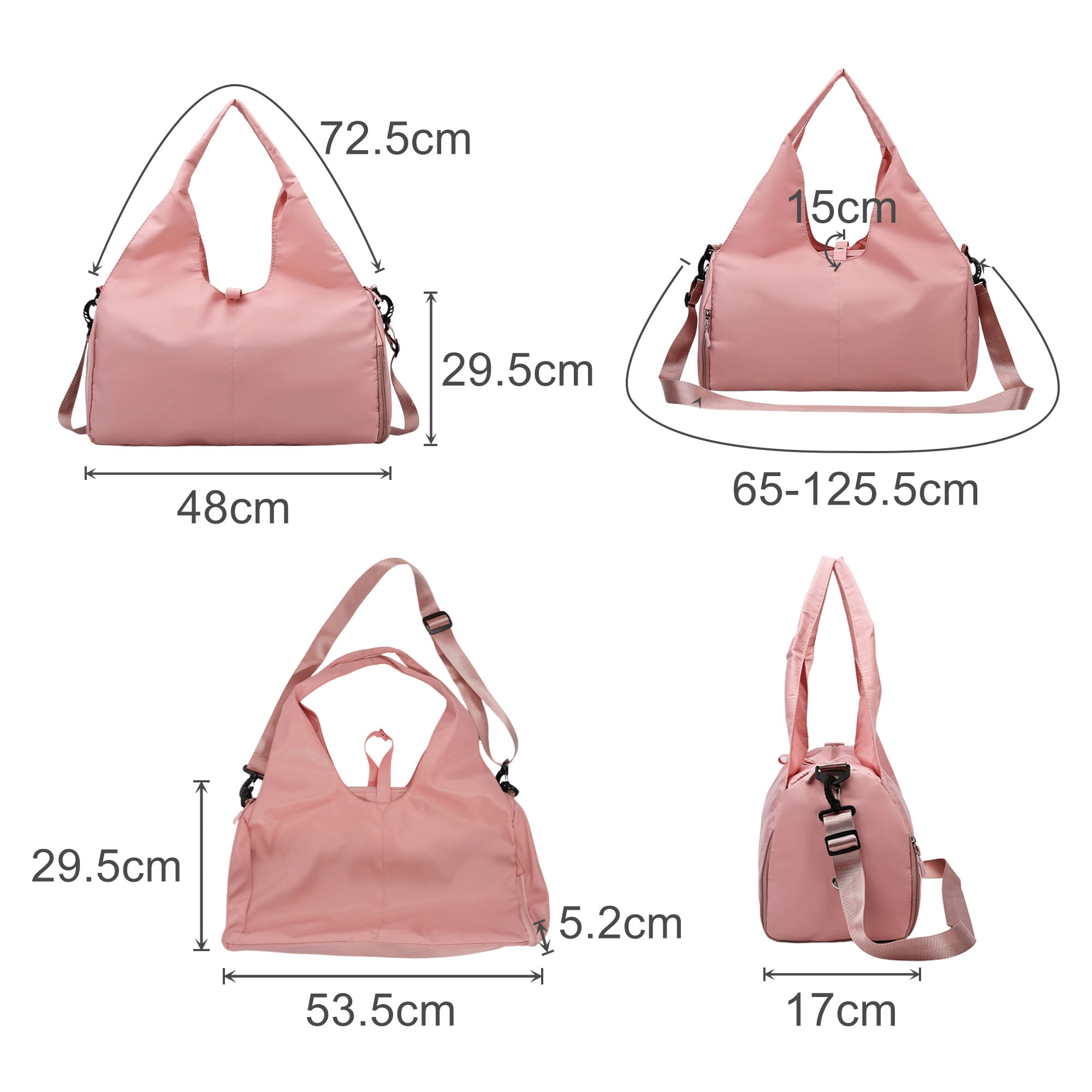 Duffle Bag With Yoga Mat Strap