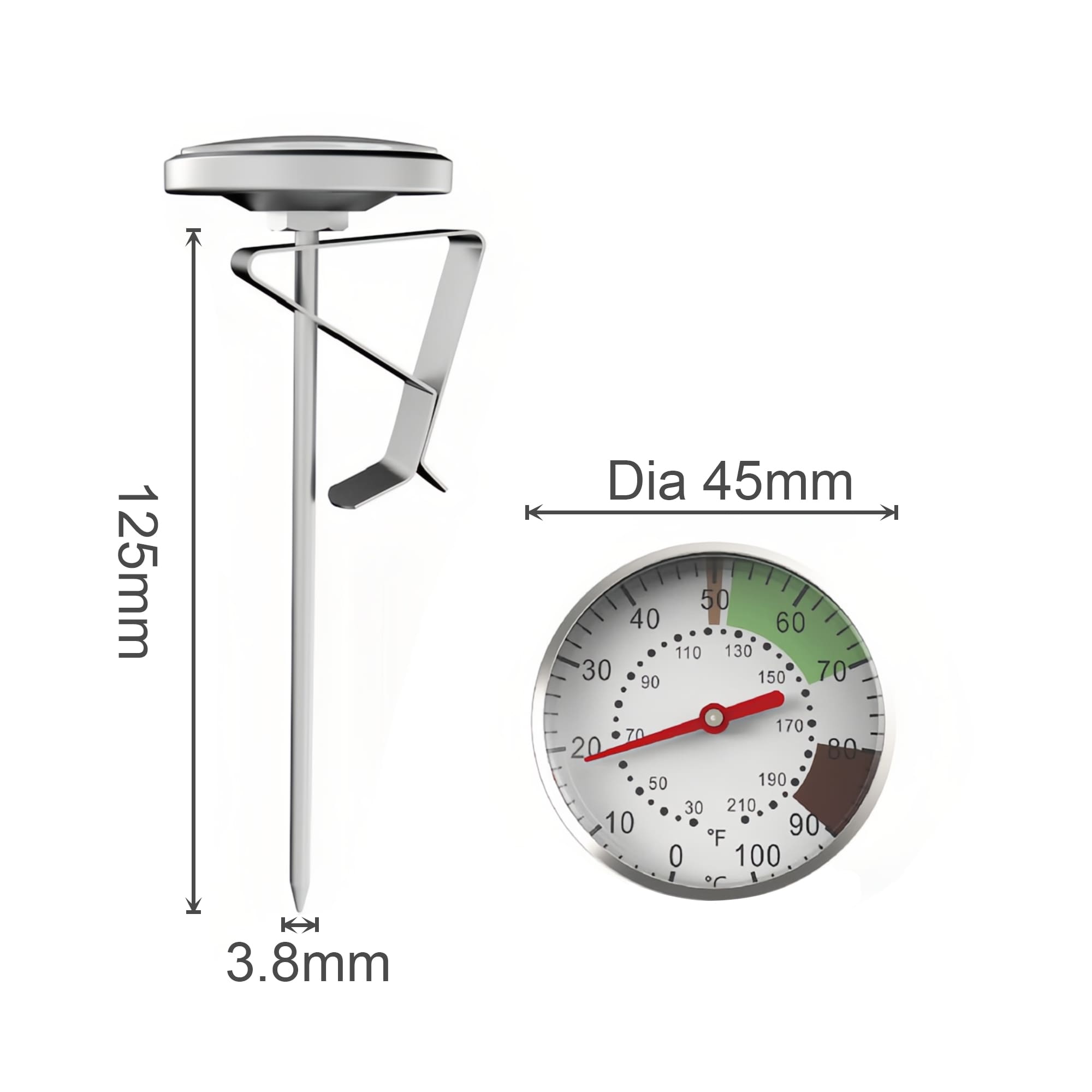 Instant Read Dial Thermometer