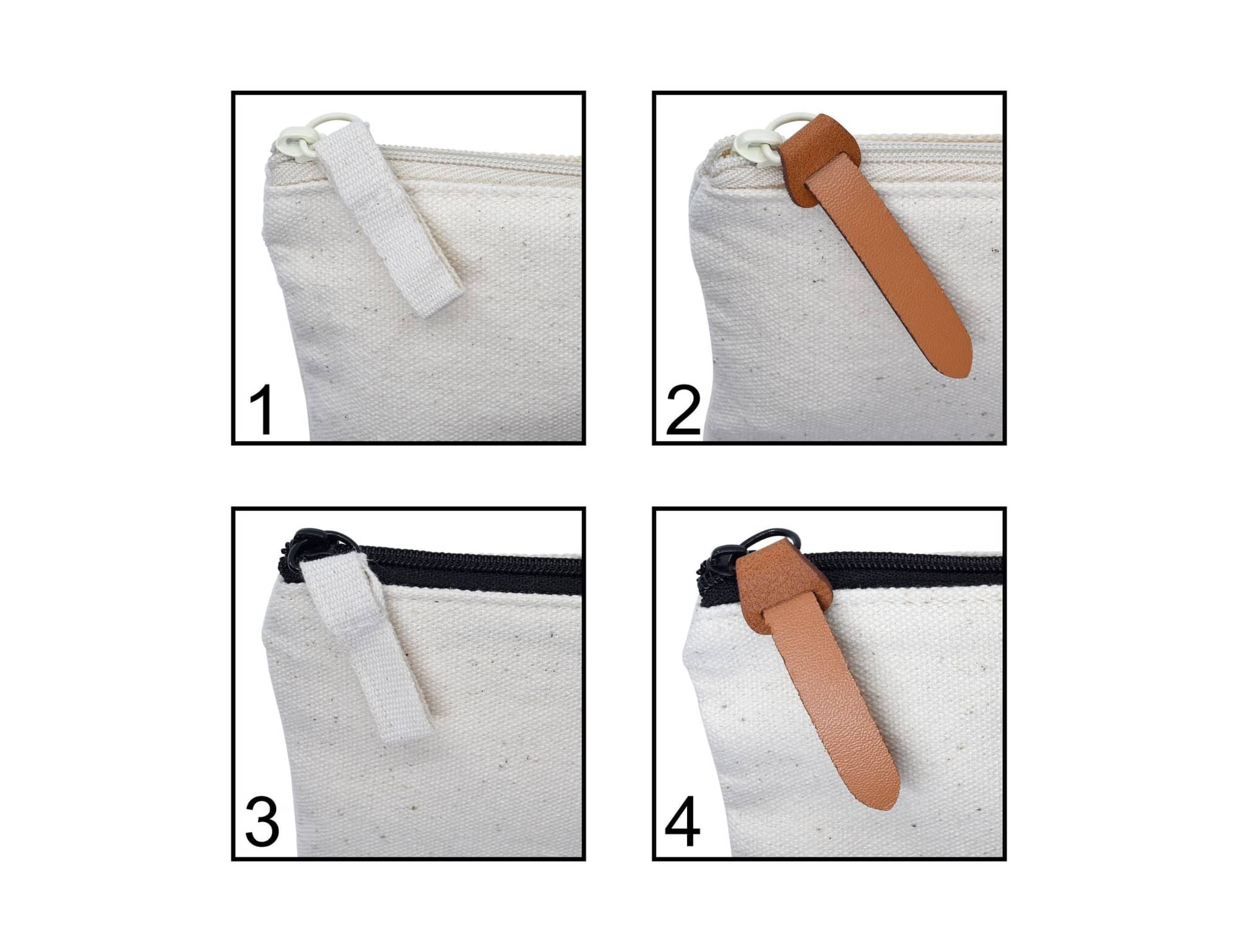 Calico Card & Key Pouch 12.5cm x 17cm