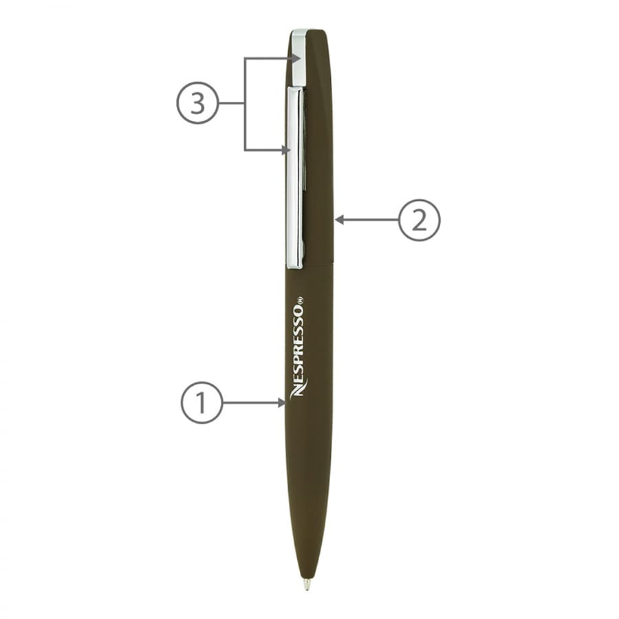 BND66 SLIM, TWIST METAL BALL PEN