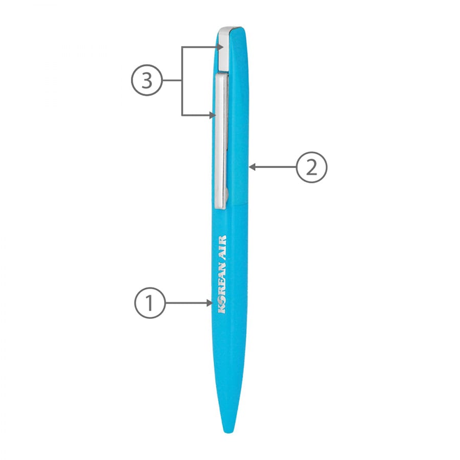 BND66 SLIM, TWIST METAL BALL PEN