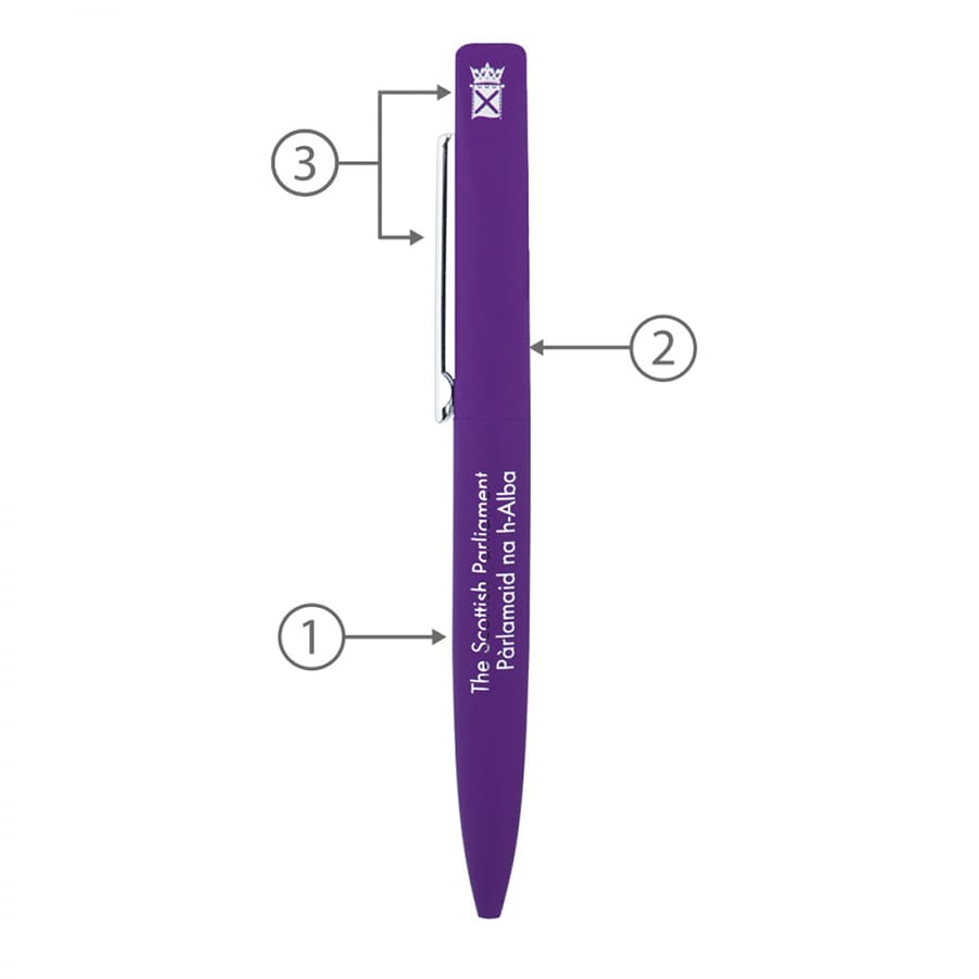 BND66 SLIM, TWIST METAL BALL PEN