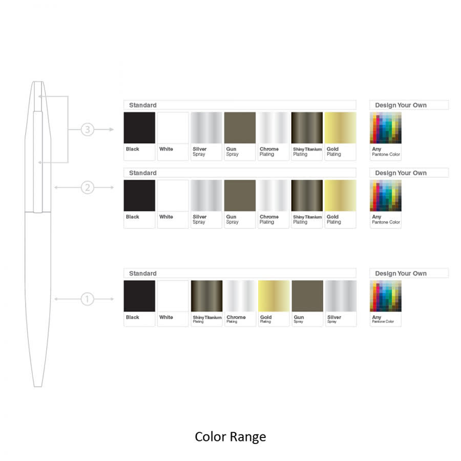 BND66 SLIM, TWIST METAL BALL PEN