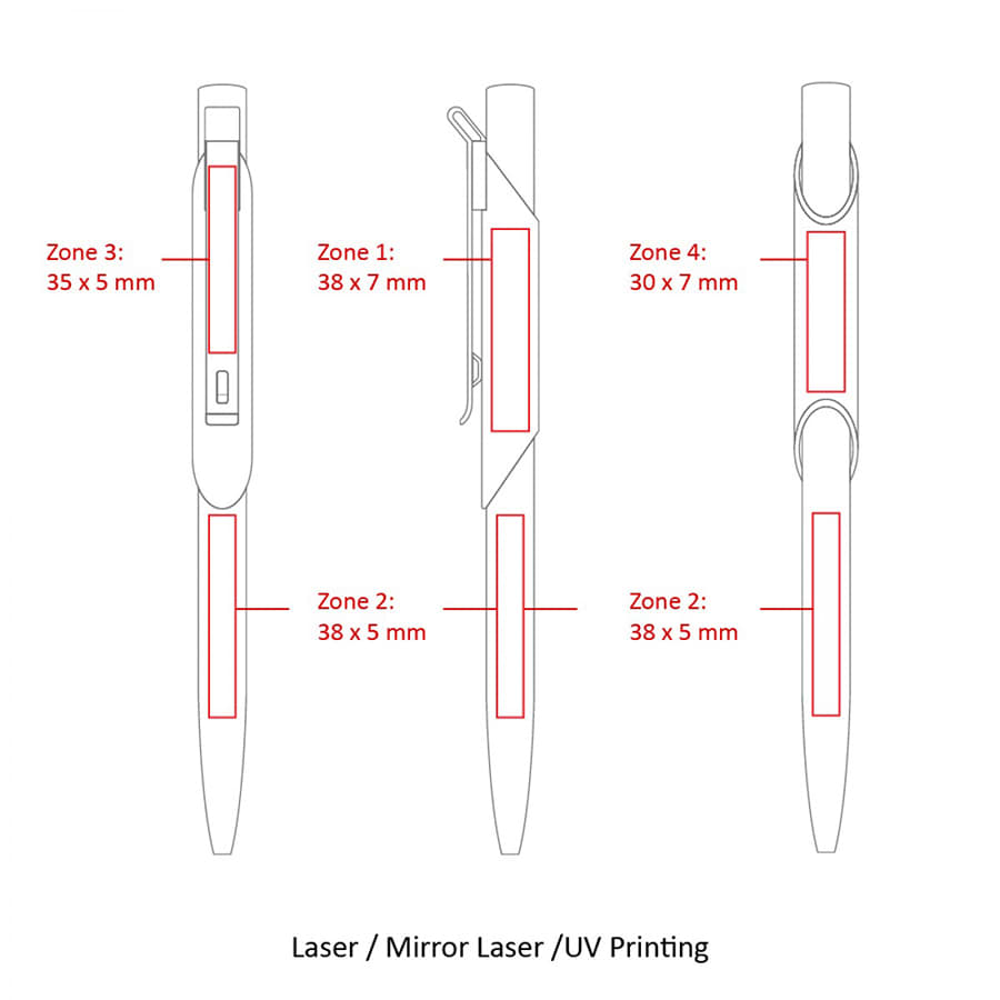 BND67 SKIL, PUSH METAL BALL PENS
