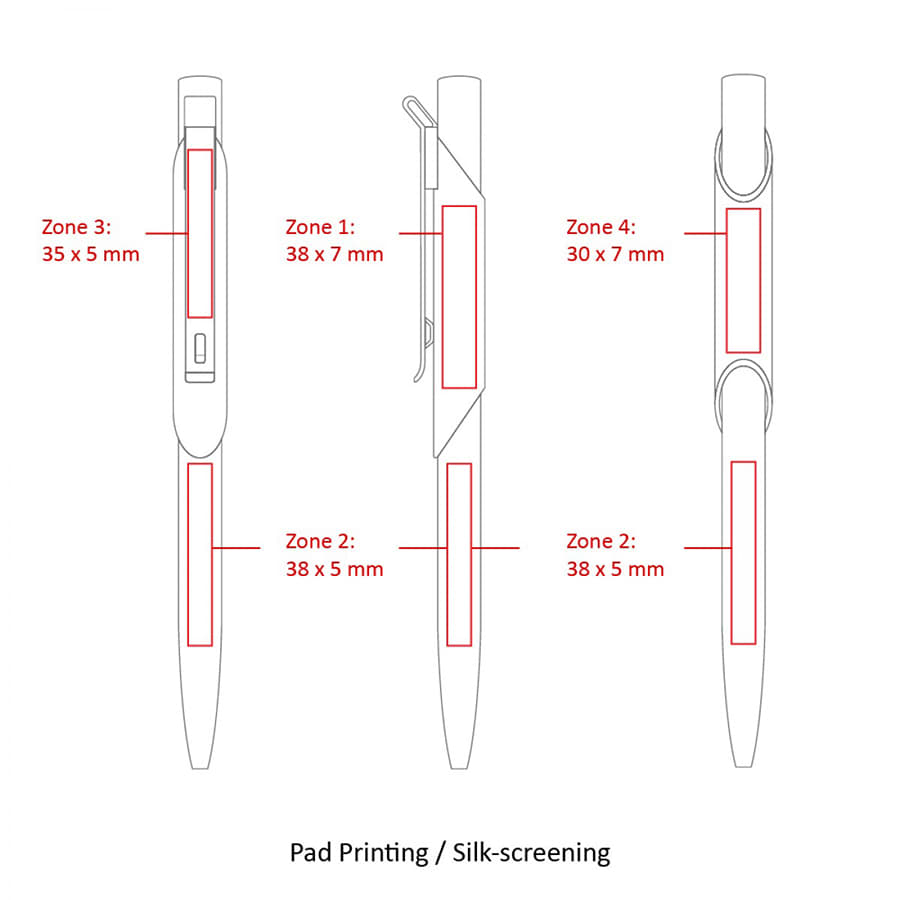 BND67 SKIL, PUSH METAL BALL PENS
