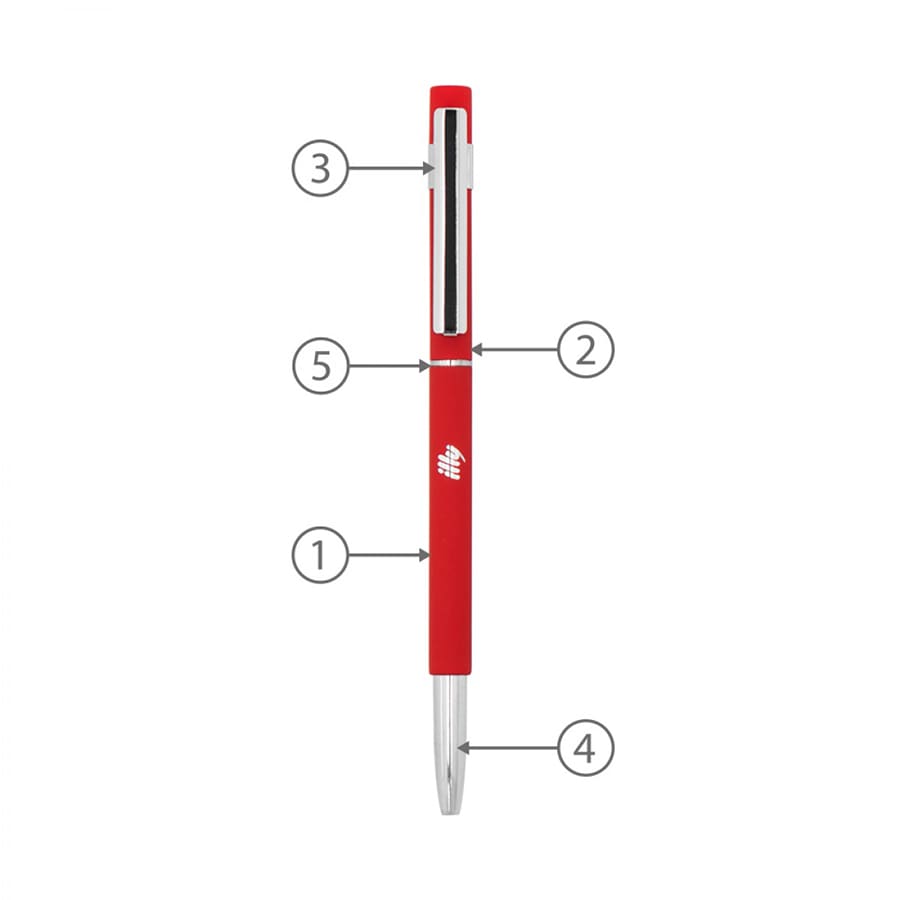 Slim Hex Pens (Custom Made To Order - BND70)