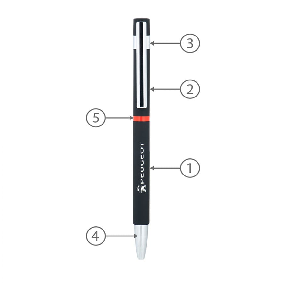 Slim Hex Pens (Custom Made To Order - BND70XL)