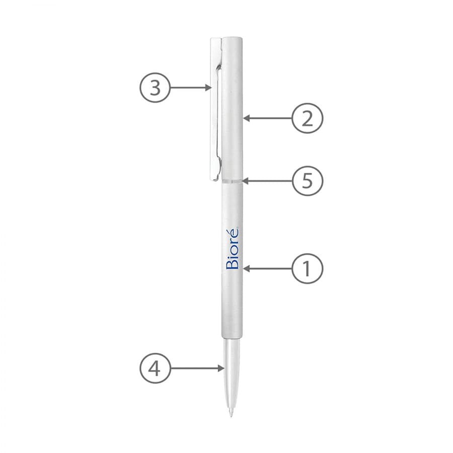BND71 CLAP TWIST METAL BALL PEN