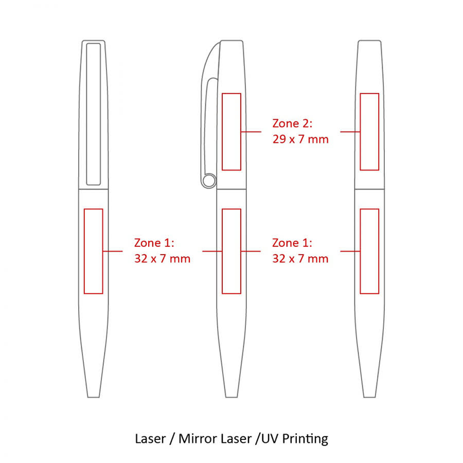 BND75 CLAW, TWIST METAL BALL PEN