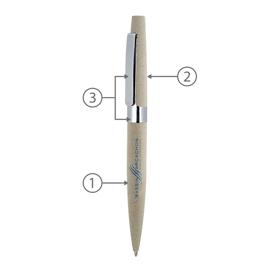 BND77 PERI, TWIST METAL BALL PEN