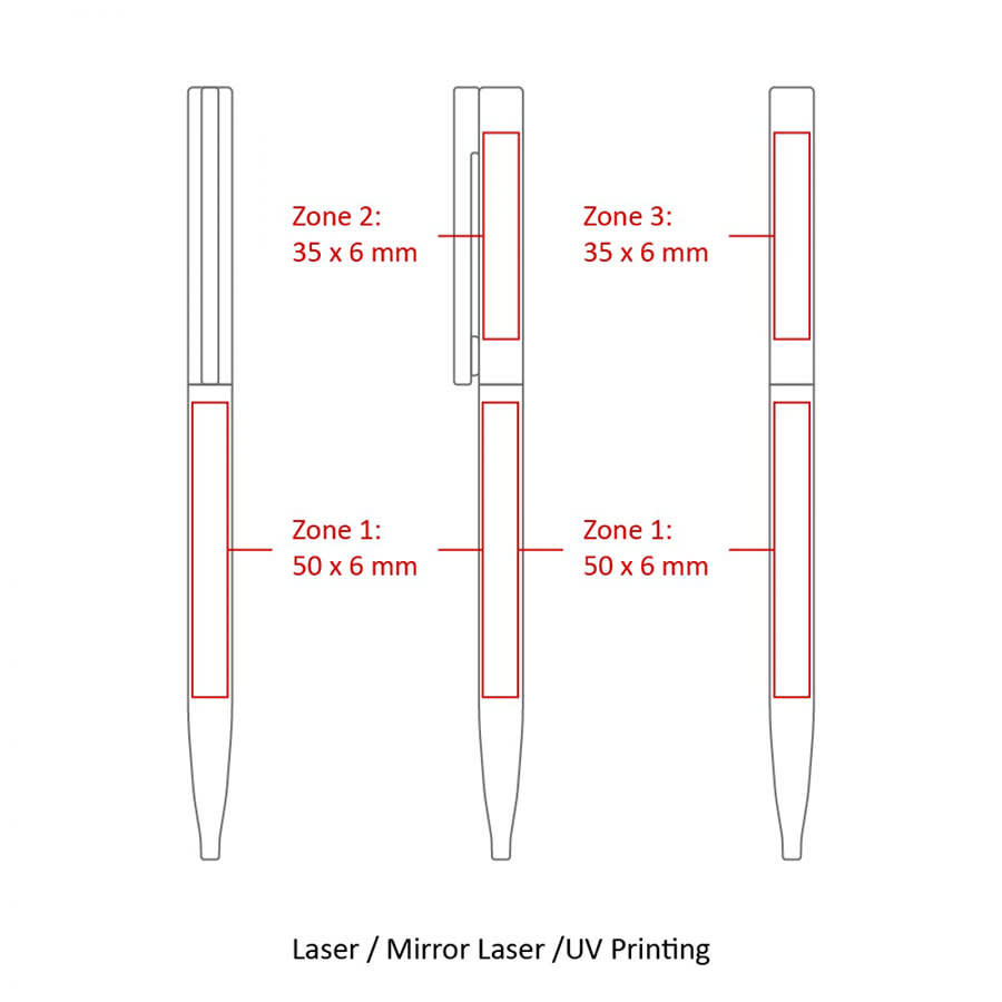 BND78 SARI, THIN TWIST METAL BALL PEN