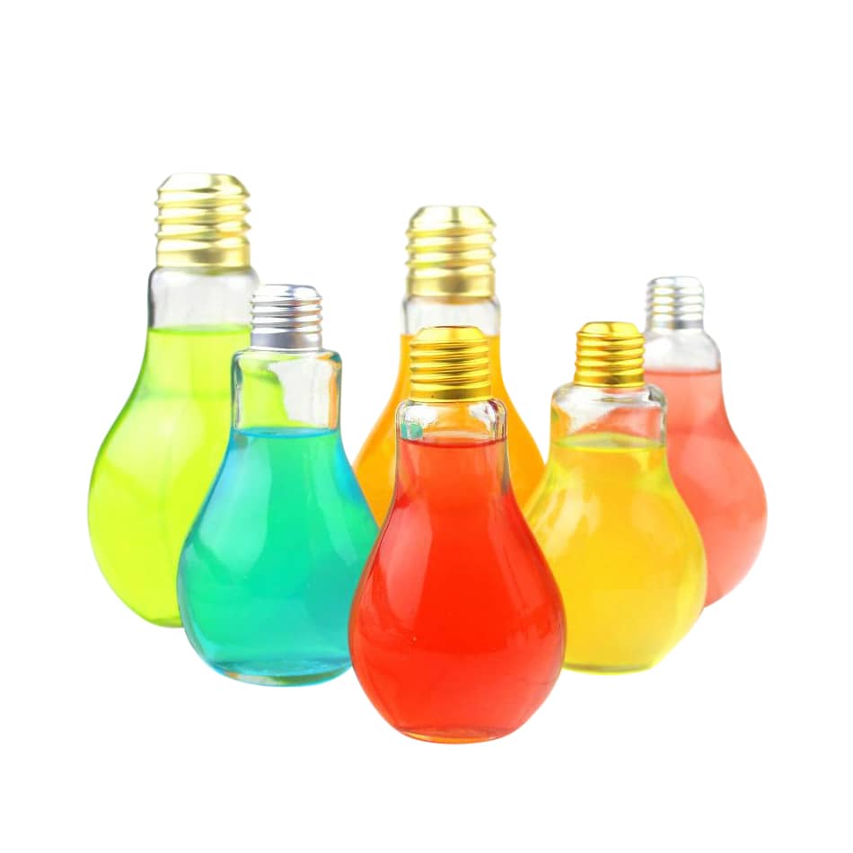 400ml Bulb Shaped Plastic Bottle