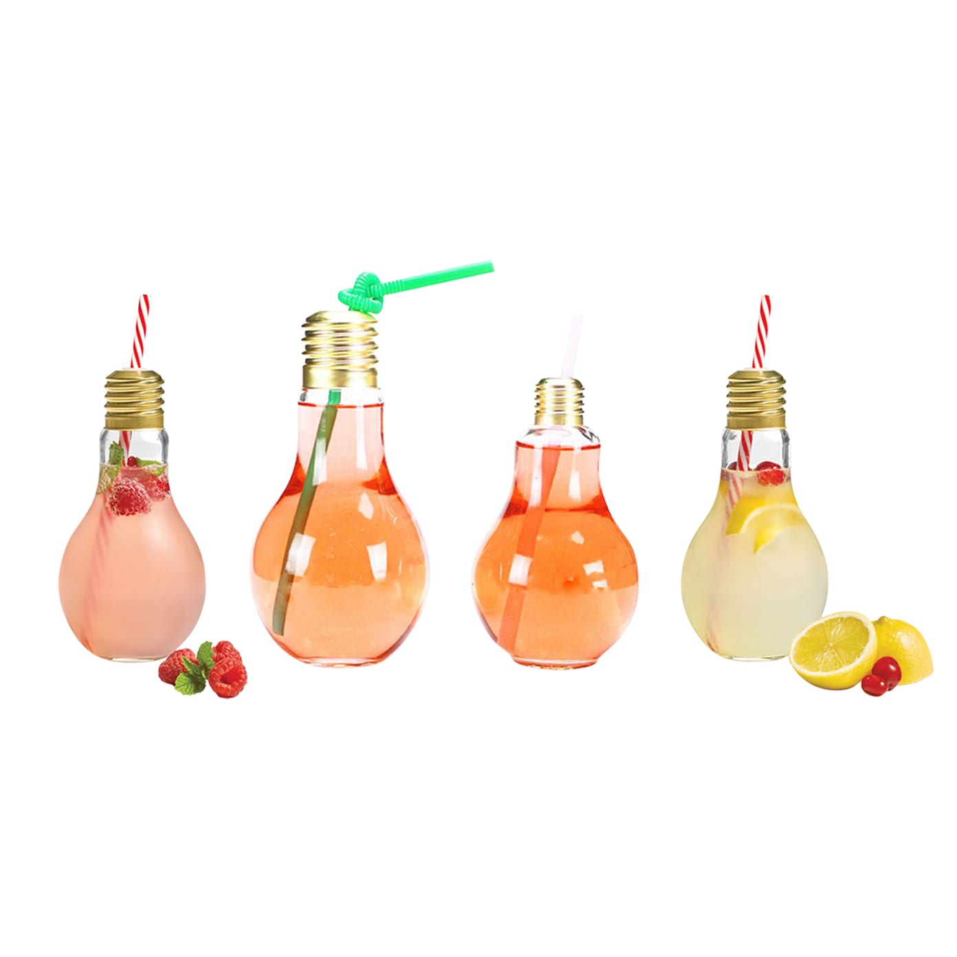 400ml Bulb Shaped Plastic Bottle