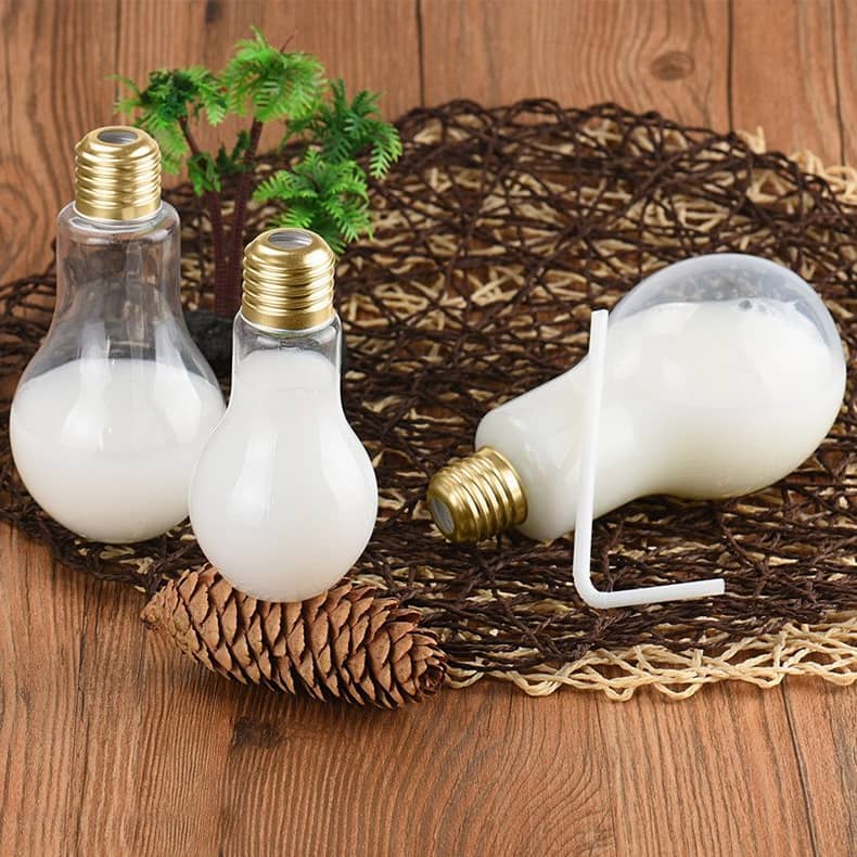 500ml Bulb Shaped Plastic Bottle