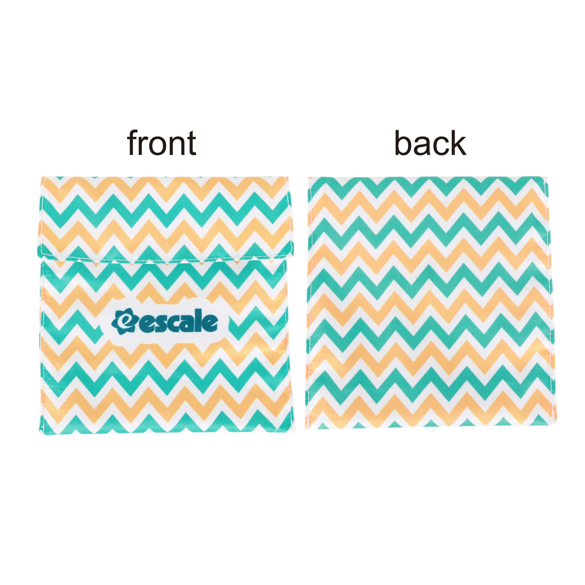 Reusable Food Pouch with Velcro Closure