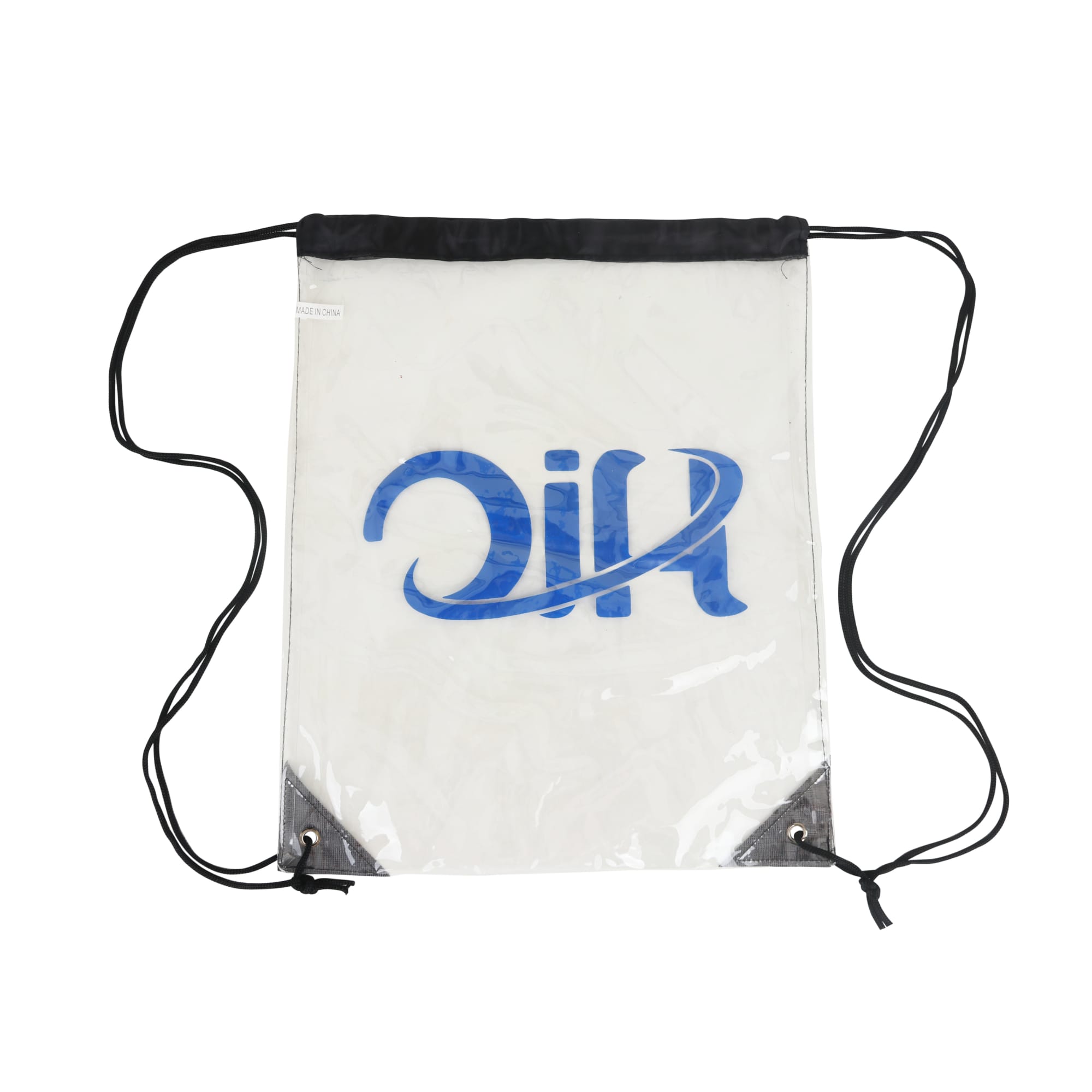 Clear PVC Drawstring Bag