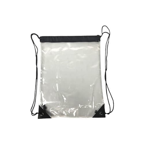 Clear PVC Drawstring Bag