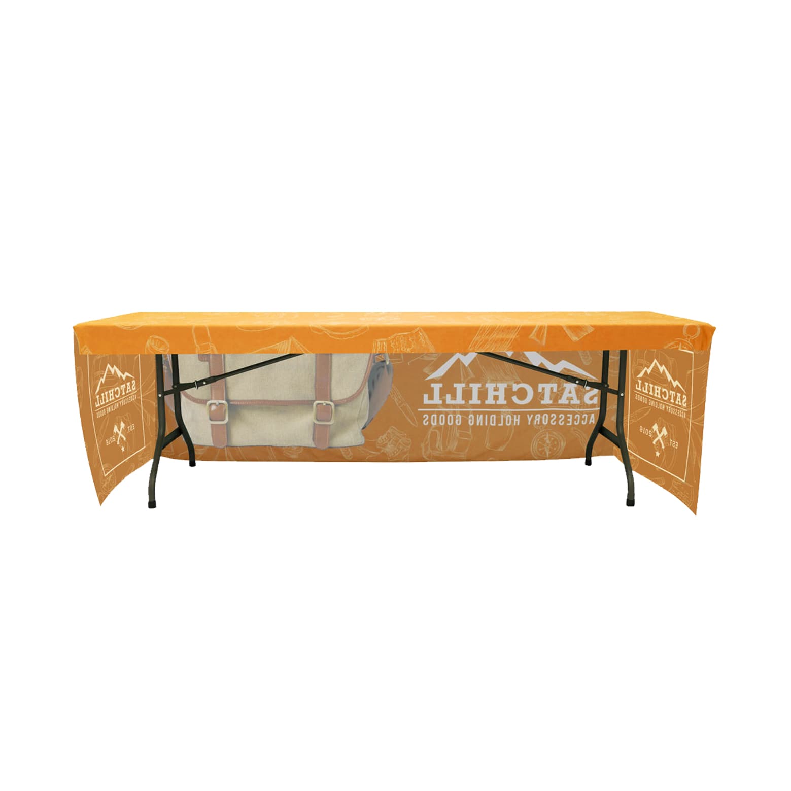 3-Side Fitted Table Cloth * 6ft