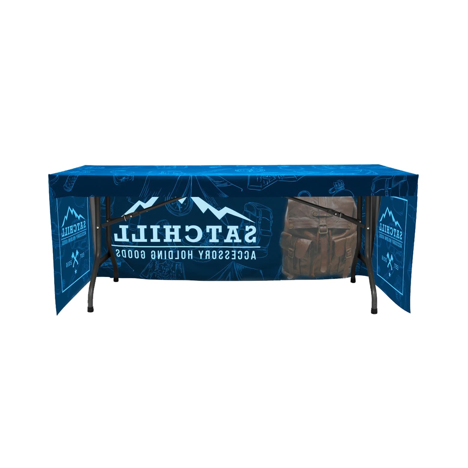 3-Side Fitted Table Cloth *8ft