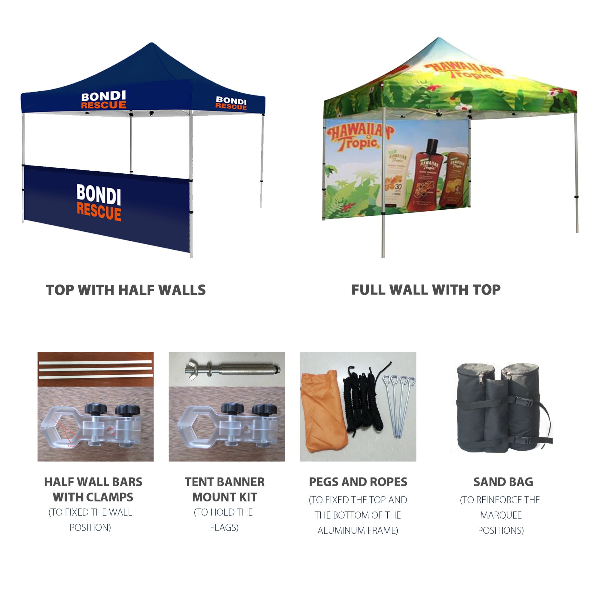 3*3m Regular Marquee 10x10ft
