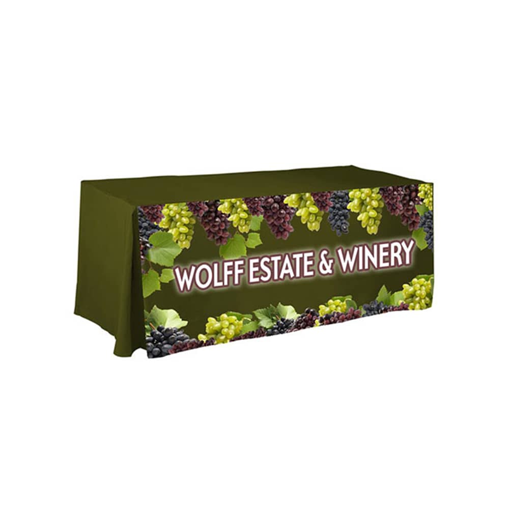 4 Side Pleated Table Cloth * 4ft