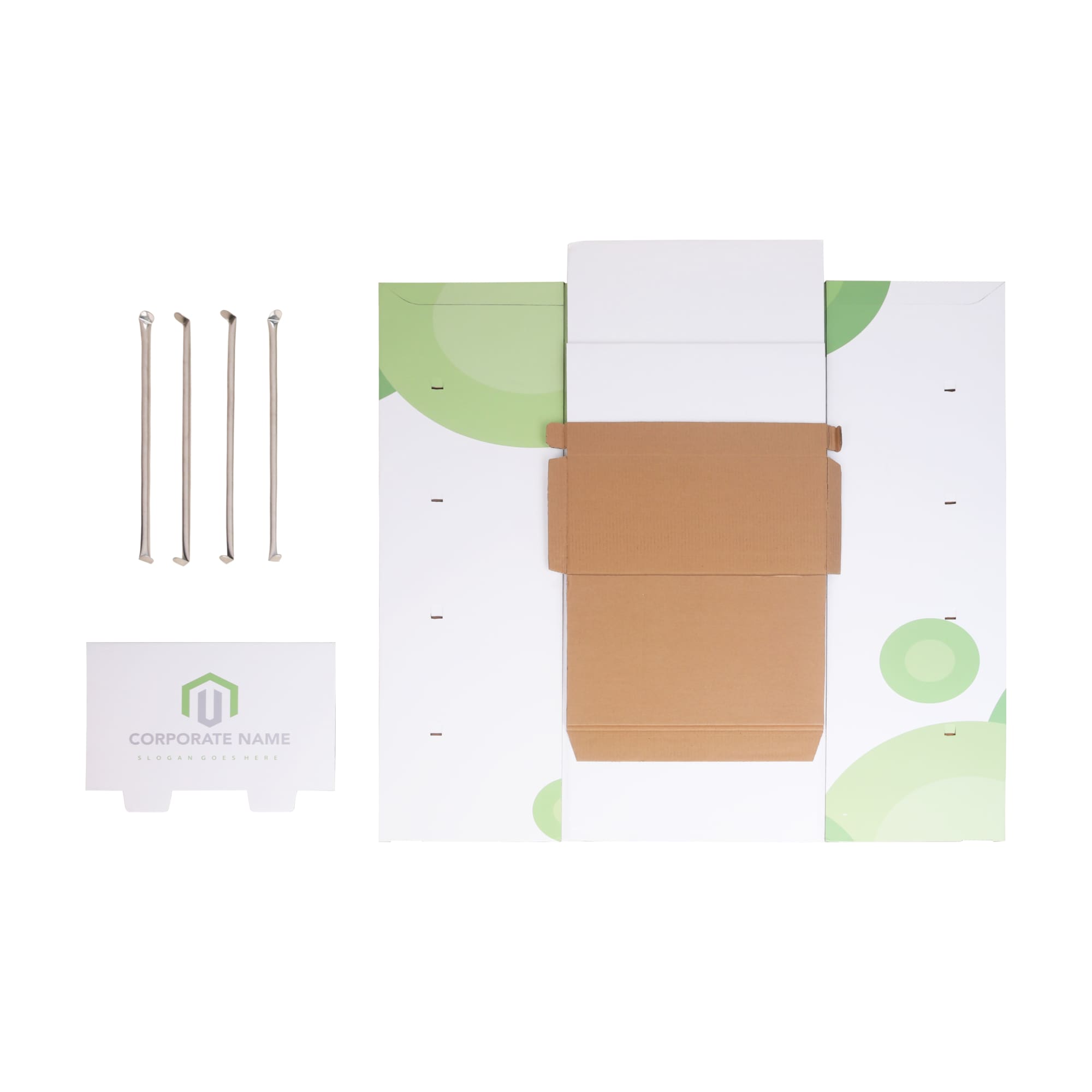 Self Assembly Standard Cardboard Floor Display