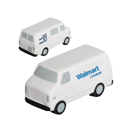 White Van  Shape Stress Reliever