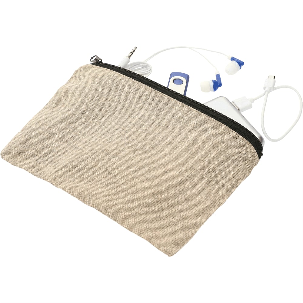 Recycled Cotton Twill Pouch