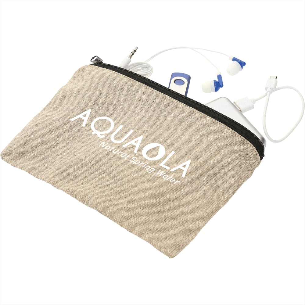 Recycled Cotton Twill Pouch