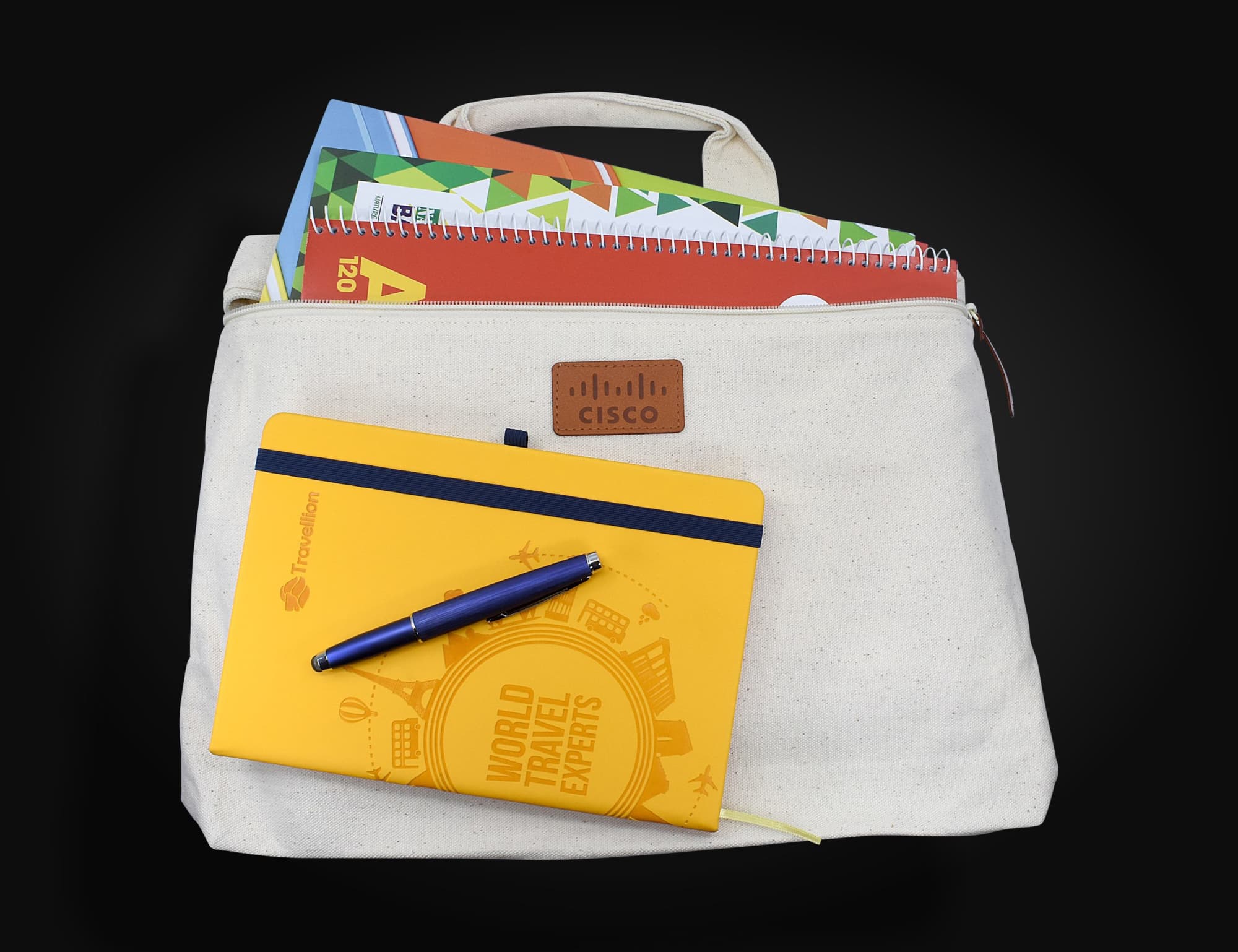 Calico Conference Bag 28cm x 37cm x 6cm
