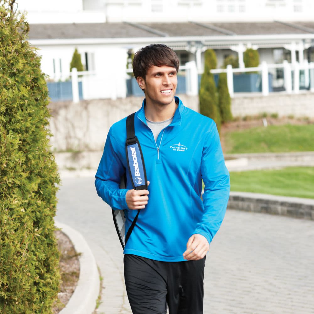 Caltech Knit Quarter Zip - Mens