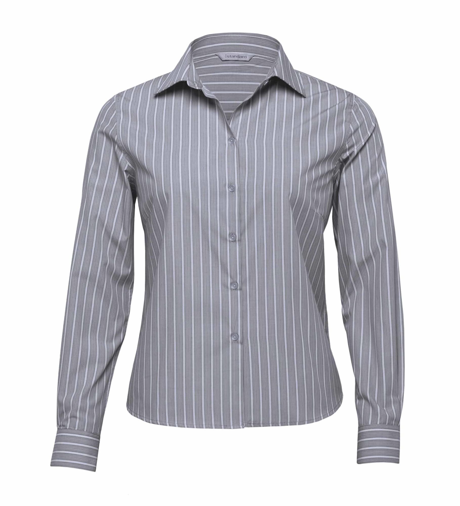 The Euro Corporate Stripe Shirt - Womens
