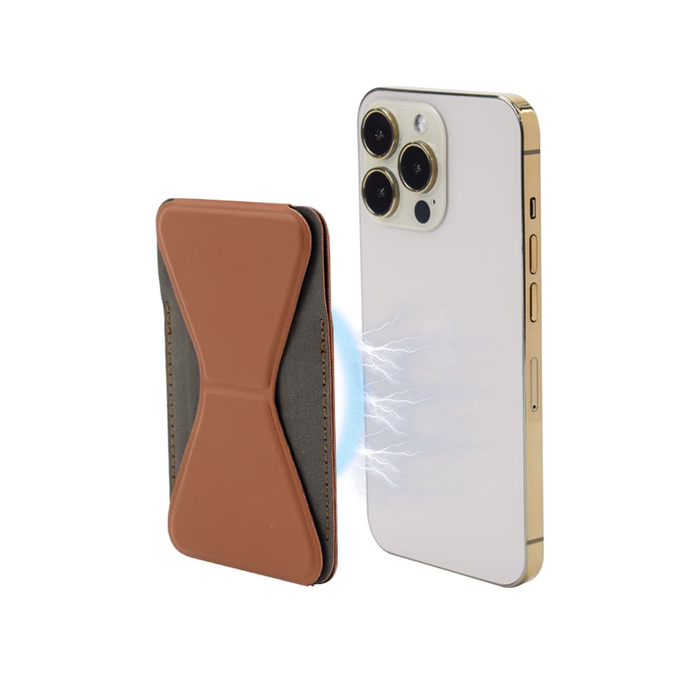 PU Magsafe Phone Stand Card Holder