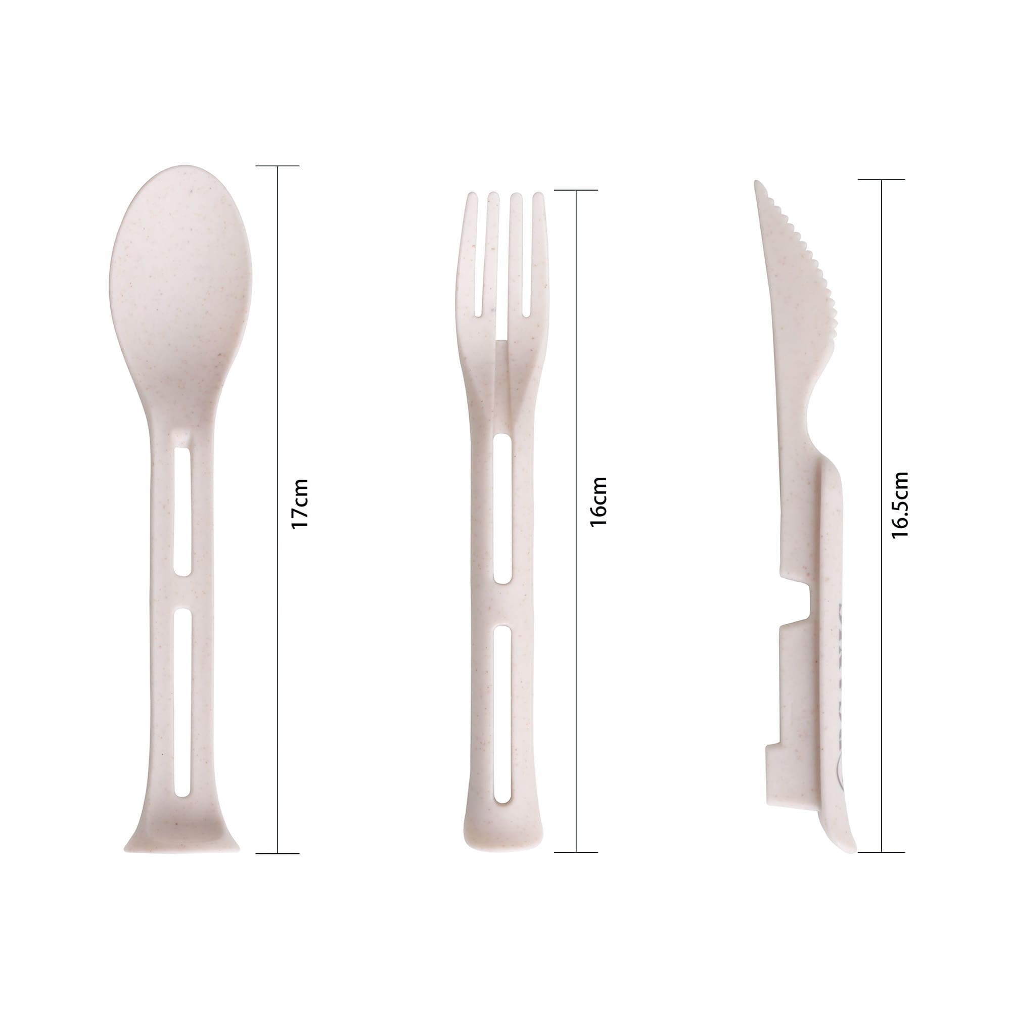 3-In-1 Portable Utensils Set
