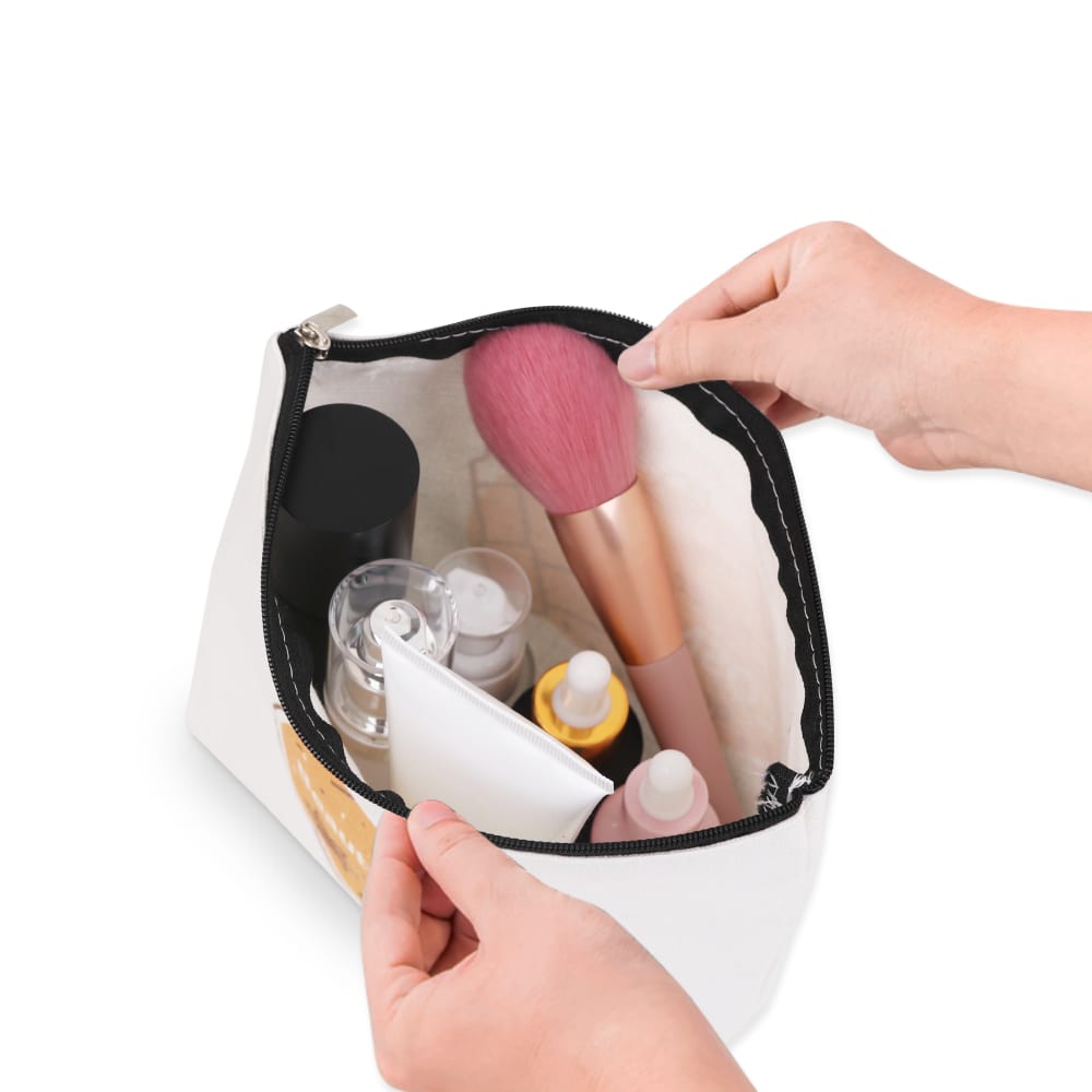 Canvas Cosmetic Bag