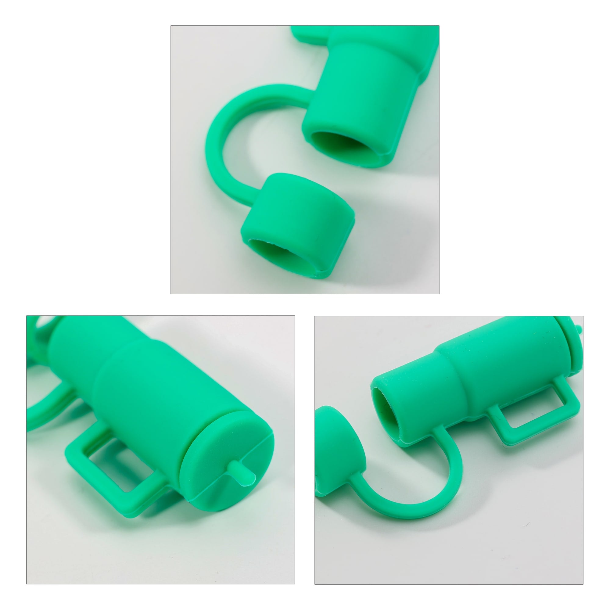 Cup Shaped Silicone Straw Cover